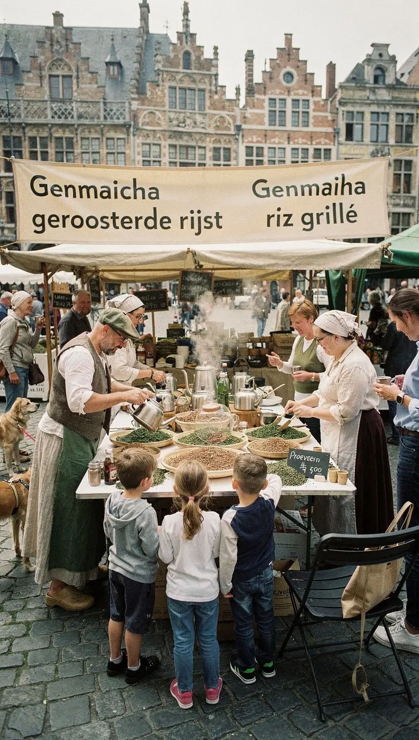 Г‰chantillons de maГЇs soufflГ© au goГ»t de noisette, prГ©sentГ©s sur une assiette blanche.